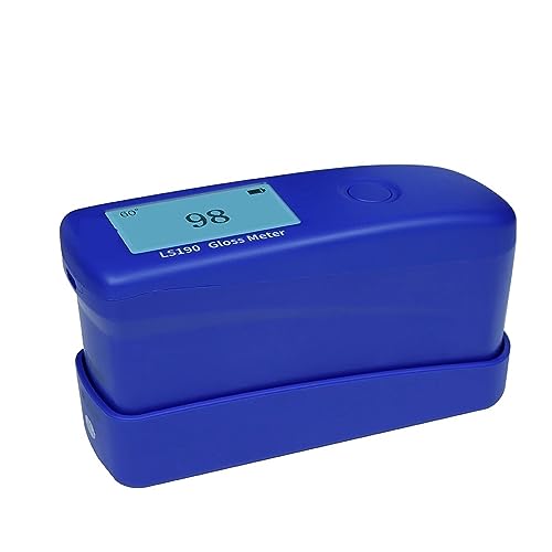 Tragbarer Farbtester, 60 Grad Digital Sheen Glossmeter Gloss Meter Tester Unit 0-200GU for Autolack Marmor Papier Kunststoff Tragbarer Farbtester, 60 Grad Digital Sheen Glossmeter Gloss Meter Tester Unit 0-200GU for Autolack Marmor Papier Kunststoff von MKHFP