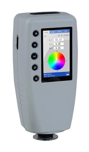 Tragbarer Farbtester, Tragbarer hochpräziser digitaler Farbanalysator mit Farbbildschirmanzeige for Labortests und Farbabstimmung for den Beschichtungsdruck(WR-18) von MKHFP