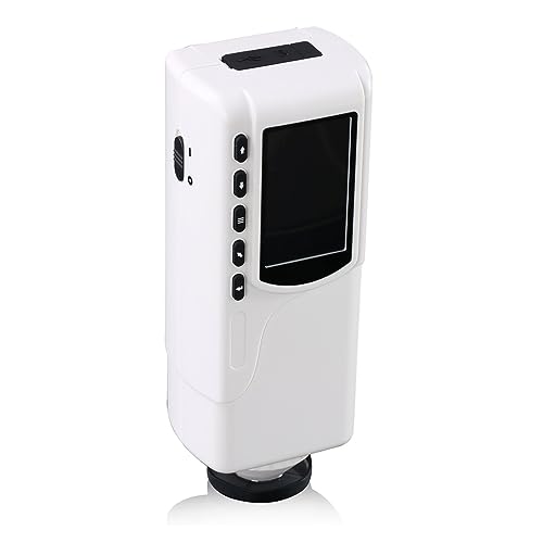 Tragbarer Farbtester, Tragbares Farbdifferenzmessgerät, Tester, digitales Kolorimeter-Analysegerät mit 4 mm Messöffnung und doppelter Ortung von MKHFP