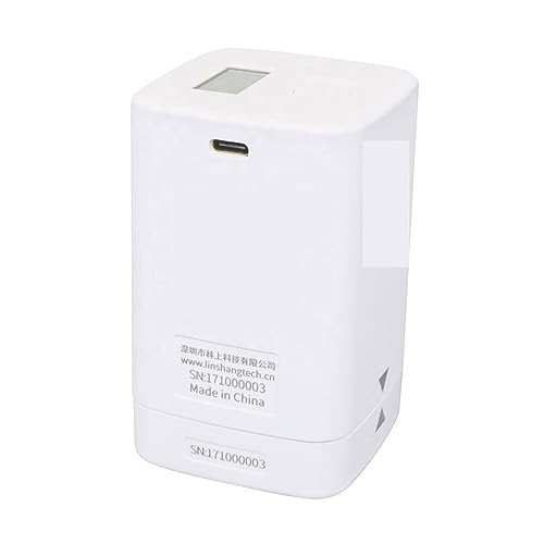 Tragbarer Farbtester, Tragbares Kolorimeter, digitaler Farbanalysator mit Bluetooth-Handy-App for Farbunterschiede von Farbe, Papier und Metall(LS170) von MKHFP