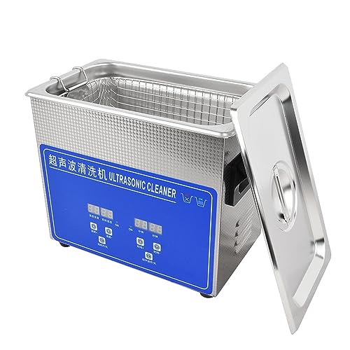 Ultraschall-Reinigungsmaschine, 3,2 L Digitale Ultraschall Reinir Badewanne Und Korb For PCB Schirr Prothese Schmuck Messing Gläser Uhren Medizinische Werkzeu von MKHFP