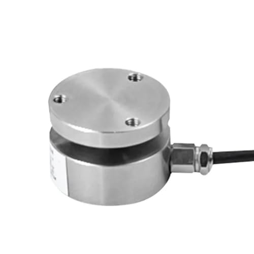 25 mm hochfrequente, schlagfeste Mini-Wägezelle | Hochleistungs-Kompressionssensor for Silo-Trichter-Frachtindustriemaschinen, Gewichtssensor Modul Kit(20KG) von MKHQST