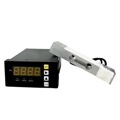 Einpunkt-Wägezellensensor mit Anzeige, Waagensensoren mit Digitalanzeige, Controller, Instrumentengewicht, DIY, Gewichtssensor Modul Kit(10KG sensor display) von MKHQST