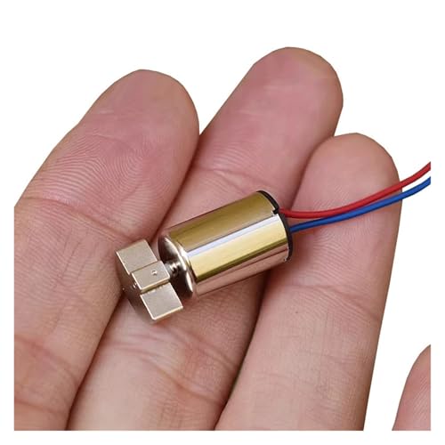 Hochleistung 10/30/50 stücke Mini 10mm * 15mm Kernlosen Vibration Motor DC 3V Starke Vibrations Motor Exzentrische Rad Vibrator DIY Pad Spielzeug Massager Heimwerkerzubehör(50pcs) von MKHQST