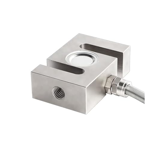 Hohe Kapazität Kompression Wägezelle 2 Tonnen 50kg-2T SType Wiegesensor for Kleine Waage, Gewichtssensor Modul Kit(50KG) von MKHQST