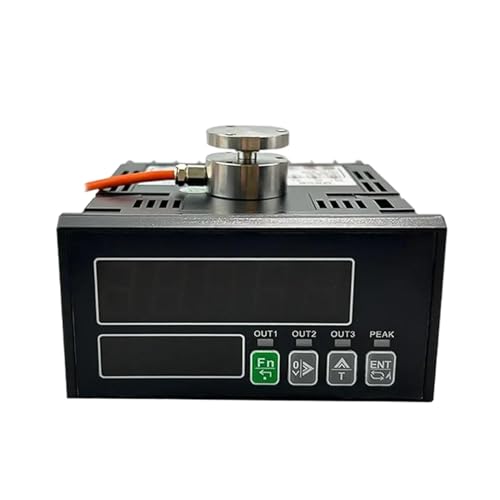 Mikroplanare Kapsel-Wägezelle und Messgerät, 5-stellige Anzeige, intelligente Anzeige, integrierte Ebenenwägesensoren, Spannungsdruck, Gewichtssensor Modul Kit(500KG sensor display) von MKHQST