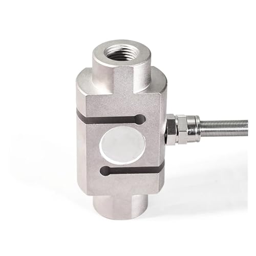 S-Typ Industrielle Flachwaage Wägezelle aus legiertem Stahl 0-200 kg 300 kg 500 kg 1T Wägezelle Testgewicht Kraftsensor, Gewichtssensor Modul Kit(10T) von MKHQST
