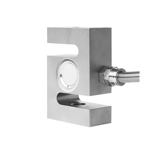 S-Typ Wiegesensor Gewichtssensor Wägezelle Wägezellenanzeige, Anzeige 10-1000KG Biosensor, Gewichtssensor Modul Kit(500kg Indicator) von MKHQST