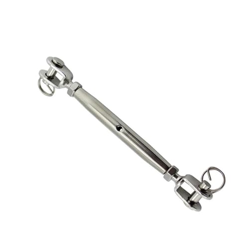 Schiff Hardware 2 STÜCKE 316 Edelstahl Spannschloss M4 M5 M6 M8 M10 Marine Segelboot Spannschlösser Spannschlösser Rigging Hardware für Boote, Wohnmobile(M6) von MKHQST