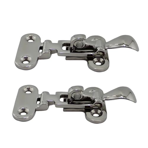 Schiff Hardware 2 stücke 316 Edelstahl Haspe Latch Lock 110mm Spiegel Polnischen Marine Boot Yacht Zubehör Lock Haspe Verschluss Teile für Boote, Wohnmobile Schiff Hardware 2 stücke 316 Edelstahl Haspe Latch Lock 110mm Spiegel Polnischen Marine Boot Yacht Zubehör Lock Haspe Verschluss Teile für Boote, Wohnmobile von MKHQST
