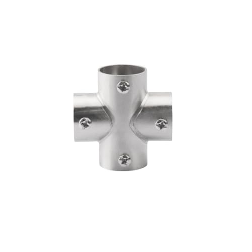 Schiff Hardware 316 Edelstahl Kreuz Regal Joint Runde Rohr Feste Stecker Yacht Marine Hardware Zubehör für Boote, Wohnmobile(19.5mm) von MKHQST