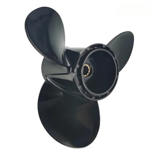 Schiff Hardware Außenborder Propeller for 20hp-30hp Motor Aluminium Schraube 3 Klinge Marine Motor Teil für Boote, Wohnmobile(10 1/4X9) von MKHQST