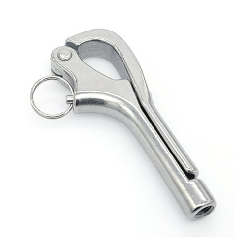 Schiff Hardware Edelstahl 316 Gänsekopfhaken Schnellverschlusshaken Drahtseil Geländerverbinder Hardware Takelage für Boote, Wohnmobile(M10) von MKHQST