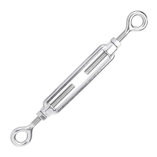 Schiff Hardware Edelstahl offener Körper Blume blau Schraubhaken Ringhaken Haken Ring Typ Drahtseilspanner 304 Takelagezubehör für Boote, Wohnmobile(Circle type) von MKHQST