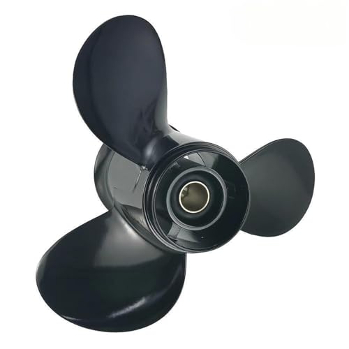 Schiff Hardware For Außenborder Propeller Fit 25hp-30hp Aluminium Legierung Schraube Boot Motor 3 Klinge Marine Motor Teil für Boote, Wohnmobile(9.9X12) von MKHQST