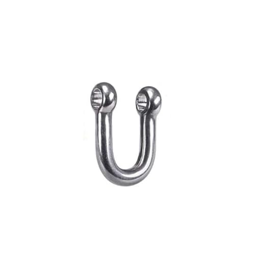 Schiff Hardware Schaukelhaken aus Edelstahl 304 for Yoga-Hängematten, Sandsäcke, Hängehaken for den Außenbereich, robuste Schaukelbeschläge für Boote, Wohnmobile(WoodthreadDshapedwithbearings) von MKHQST