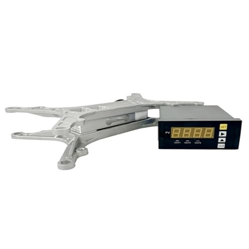 Single Point Wägezelle mit Halterung und Digitalanzeige – Vielseitig einsetzbar for flache Wägegestell-Controller-Anwendungen, Gewichtssensor Modul Kit(10KG) von MKHQST