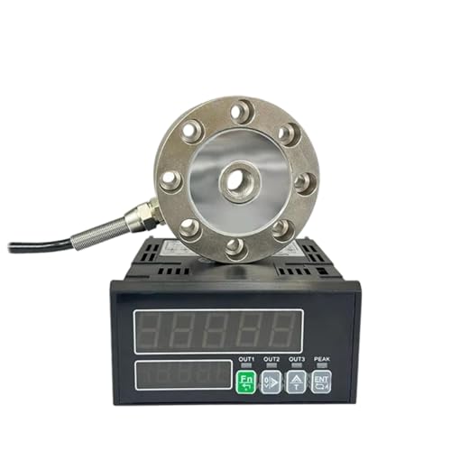Speichenwägesensor und 5-stellige Anzeigeanzeige, RS485-Digitalanzeige-Controller-Instrument-Kompressionswägezellensensoren, Gewichtssensor Modul Kit(200KG sensor display) von MKHQST