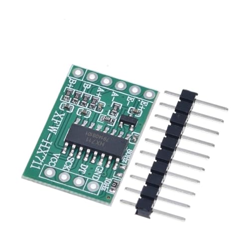 Wägezelle 1KG 5KG 10KG 20KG HX711 AD Gewichtssensor Elektronische Waage Aluminiumlegierung Wiegedrucksensor, Gewichtssensor Modul Kit(HX711) von MKHQST