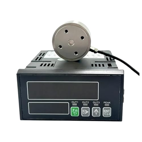 Wägezelle mit Säulenfunktion und 5-stelliger Anzeige Wiegesensor Druck- und Spannungssensor RS485-Kommunikationsgerät, Gewichtssensor Modul Kit(500KG sensor display) von MKHQST