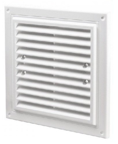 Lüftungsgitter Abschlussgitter Insektenschutz Abluft Zuluft Gitter Ventilator 250x250 mm von MKK-SHOP