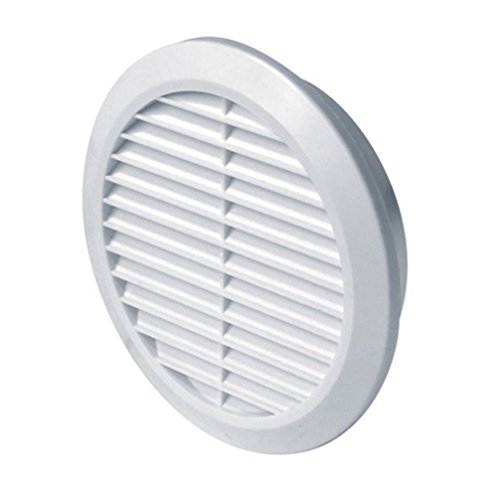 Lüftungsgitter Ø 110 mm rund weiß Insektennetz Abluftgitter Abluft Zuluft Gitter Lüftung T77 Lüftungsgitter Ø 110 mm rund weiß Insektennetz Abluftgitter Abluft Zuluft Gitter Lüftung T77 von MKK