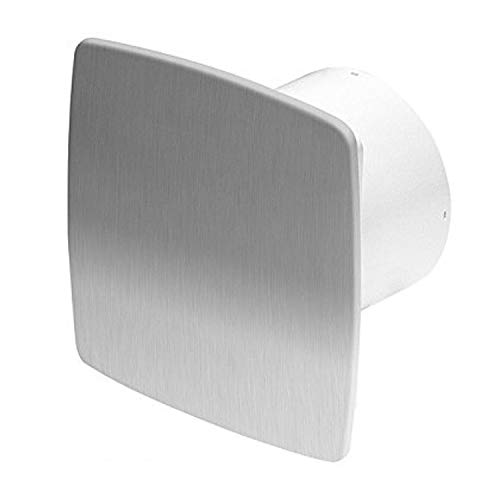 Badlüfter Edelstahl gebürstet Ø 100 mm 10 cm mit Rückstauklappe und Feuchtigkeitssensor Nachlauf Lüfter leise Ventilator Deckenlüfter Wandlüfter Badventilator Ventilator Einbaulüfter Bad Küche Badlüfter Edelstahl gebürstet Ø 100 mm 10 cm mit Rückstauklappe und Feuchtigkeitssensor Nachlauf Lüfter leise Ventilator Deckenlüfter Wandlüfter Badventilator Ventilator Einbaulüfter Bad Küche von MKK