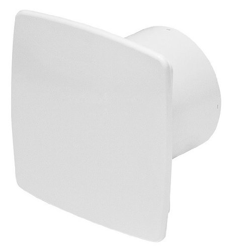 Badlüfter Ø 100 mm Frontplatte weiß WNB Lüfter Ventilator Deckenlüfter Front Wandlüfter Badventilator Ventilator Einbaulüfter Bad Küche Standart von MKK