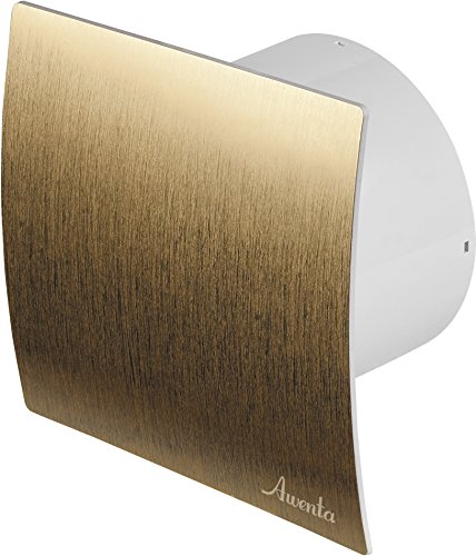 Badventilator Ø 150 mm Gold gebürstet mit Timer/Nachlauf und Rückstauklappe WEZ150T Lüfter Ventilator Front Wandlüfter Badlüfter Ventilator Einbaulüfter Bad Küche leise 15 cm Badventilator Ø 150 mm Gold gebürstet mit Timer/Nachlauf und Rückstauklappe WEZ150T Lüfter Ventilator Front Wandlüfter Badlüfter Ventilator Einbaulüfter Bad Küche leise 15 cm von MKK
