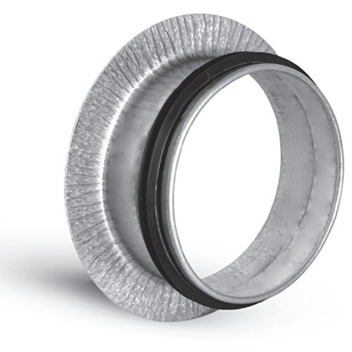 MKK - 17782-010 - Bundkragen Wickelfalzrohr Gummidichtung Wandflansch Flansch Anschluss Verbinder Ø 355 mm von MKK