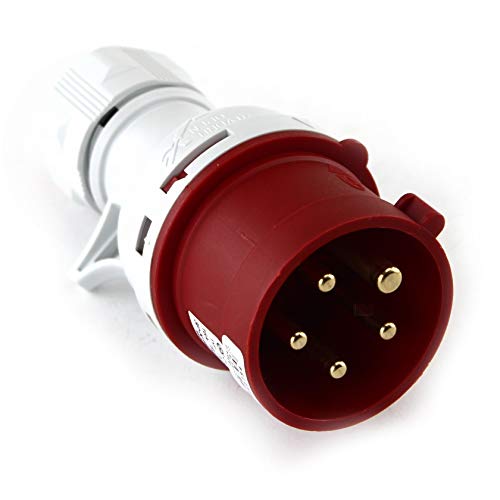 CEE Stecker Kupplung Starkstrom Kraftstrom Drehstromstecker 16A 32A IP44 - MKK®16A Stecker von MKK
