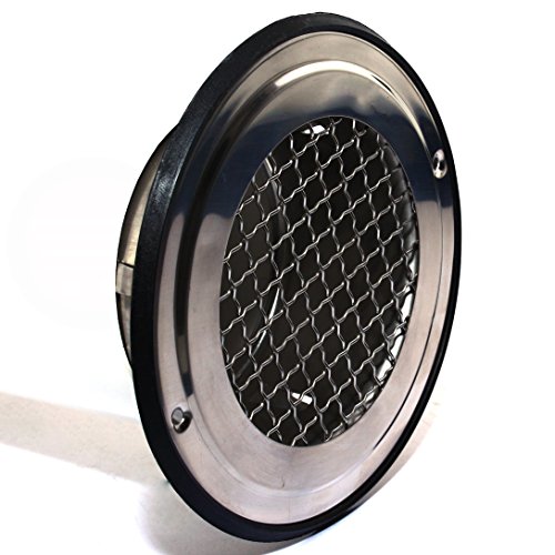 Edelstahl Abluftgitter Drahtgitter Abluft Wickelfalzrohr Abschlussgitter Lüftungsgitter Lüftungsrohr Ø 100 mm Edelstahl Abluftgitter Drahtgitter Abluft Wickelfalzrohr Abschlussgitter Lüftungsgitter Lüftungsrohr Ø 100 mm von MKK