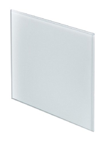 Lüftungsgitter mit wechselbarer Designfront Ø 100 mm Ø 100 mm weiß satiniert (PTGWM) von MKK