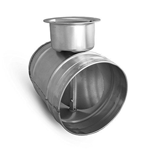 MKK - 10814-08 - Drosselklappe Lüftungsrohr Wickelfalzrohr Regler Absperrklappe Luftregler Ø 315 mm von MKK