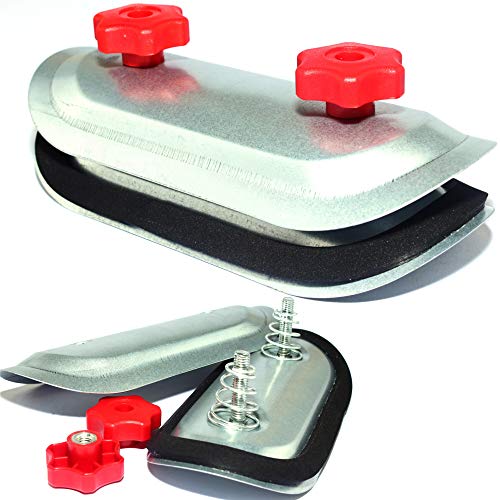 MKK - 11855-1 - Revisionsdeckel Wickelfalzrohr Reinigungsöffnung Öffnung Revisionsklappe Ø 100 mm von MKK