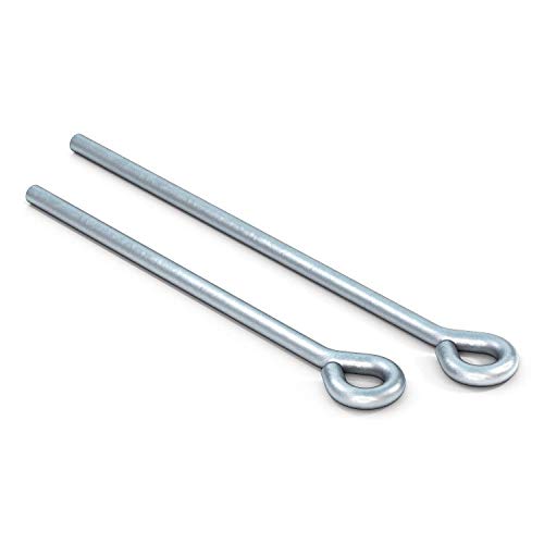 MKK - 17009-002 - Abhängedraht mit Haken Trockenbau Schnellabhänger Draht Spannfeder 100 Stk. Abhänger mit Öse 250 mm von MKK