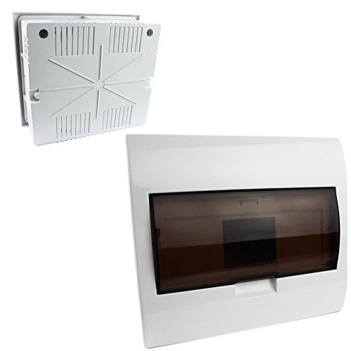 MKK - 17930-009 - Aufputz Unterputz Sicherungskasten Verteiler Kleinverteiler Sicherung Fenster bis 12 Sicherungsautomaten Unterputz + Fenster MKK - 17930-009 - Aufputz Unterputz Sicherungskasten Verteiler Kleinverteiler Sicherung Fenster bis 12 Sicherungsautomaten Unterputz + Fenster von MKK