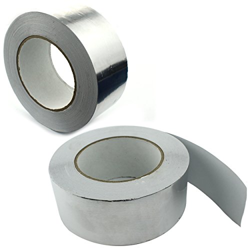 MKK - 17998-003 - Klebeband Isolierband PVC Band ALU Band Für Lüftungssysteme Abluftrohre 3. ALU 50 mm x 50 m von MKK