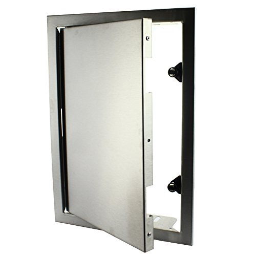 MKK - 18113 - Edelstahl Revisionsklappe Revisionstür Mit Schnappverschluss Edelstahl Gebürstet 300 x 300 mm MKK - 18113 - Edelstahl Revisionsklappe Revisionstür Mit Schnappverschluss Edelstahl Gebürstet 300 x 300 mm von MKK