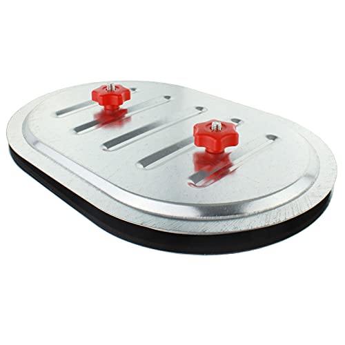 MKK - 18403-001 - Revisionsschachtdeckel Kanaldeckel Revisionsklappe Kanalschacht Dichtung 300 mm x 200 mm von MKK