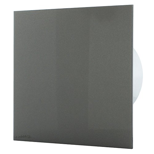MKK - 18432-005 - Badlüfter Wohnraumlüfter Ventilator Wandlüfter Front wechselbar Ø 100 mm Ø 125 mm Nachlauf/Timer Ø 100 mm KUNSTSTOFF - grau MKK - 18432-005 - Badlüfter Wohnraumlüfter Ventilator Wandlüfter Front wechselbar Ø 100 mm Ø 125 mm Nachlauf/Timer Ø 100 mm KUNSTSTOFF - grau von MKK