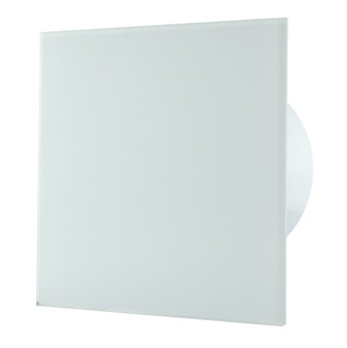 MKK - 18434-012 - Badlüfter Wohnraumlüfter Ventilator Wandlüfter Front wechselbar Ø 100 mm Ø 125 mm Nachlauf mit Einschaltverzögerung Ø 100 mm ECHTGLAS - weiß matt MKK - 18434-012 - Badlüfter Wohnraumlüfter Ventilator Wandlüfter Front wechselbar Ø 100 mm Ø 125 mm Nachlauf mit Einschaltverzögerung Ø 100 mm ECHTGLAS - weiß matt von MKK