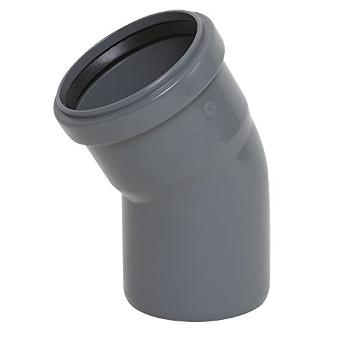 MKK - 19575-003 - HT Bogen 30° PP DN 32-110 Formteil Winkelstück Abwasserrohr grau DN 50 MKK - 19575-003 - HT Bogen 30° PP DN 32-110 Formteil Winkelstück Abwasserrohr grau DN 50 von MKK