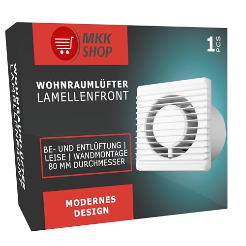 MKK Ø80 mm Wohnraumlüfter verschiedene Funktionen Nachlauf/Timer MKK Ø80 mm Wohnraumlüfter verschiedene Funktionen Nachlauf/Timer von MKK