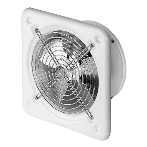 MKK Ø 200 mm Axial Ventilator Gebläse Absauglüfter Absaugung IP44 WO Wand Fenster Lüfter Industrie Abluft Zuluft Hochdruck Radiallüfter Radialventilator Kunststoff 20 cm von MKK