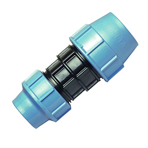 MKK PE/PP Kugelhahn Reduktion Verbinder Bogen Endkappe T-Stück bis 16 bar Reduktion 63 x 25 mm von MKK