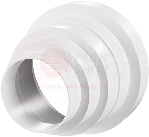 MKK Reduzierstück Mehrstufig Ø 80 100 120 125 150 mm Reduzierverbinder PVC Reduktion Rohr Übergang MKK Reduzierstück Mehrstufig Ø 80 100 120 125 150 mm Reduzierverbinder PVC Reduktion Rohr Übergang von MKK