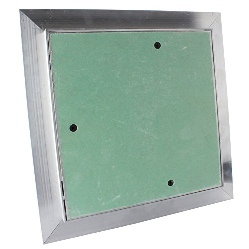 Revisionsklappe GK-Einlage 400 x 400 mm Gipskarton 25 mm doppelt beplankt Revisionstür Revision Wartungstür 40 x 40 cm Wartung Reinigungsklappe Wartungsöffnung mit Aluminium-Rahmen Feuchtraumgeeignet grün Trockenbau Revisionsklappe GK-Einlage 400 x 400 mm Gipskarton 25 mm doppelt beplankt Revisionstür Revision Wartungstür 40 x 40 cm Wartung Reinigungsklappe Wartungsöffnung mit Aluminium-Rahmen Feuchtraumgeeignet grün Trockenbau von MKK