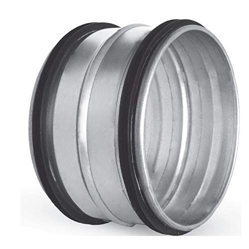 Verbindungsstück Wickelfalzrohr Doppellippendichtung Nippel Verbinder Verzinkt Ø 250 mm Verbindungsstück Wickelfalzrohr Doppellippendichtung Nippel Verbinder Verzinkt Ø 250 mm von MKK