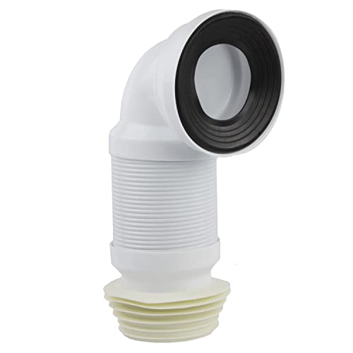 WC Bogen Anschlussbogen Toilette Ablaufbogen Abfluss Verbindung Belüftungsventil flexibel Ø 90 mm WC Bogen Anschlussbogen Toilette Ablaufbogen Abfluss Verbindung Belüftungsventil flexibel Ø 90 mm von MKK